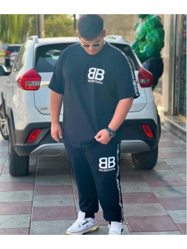 ست تی شرت شلوار نخی کد 2811